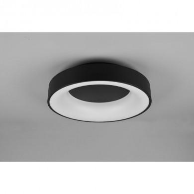 Plafonnier Girona Noir mat 1x27W SMD LED TRIO LIGHTING 671210132