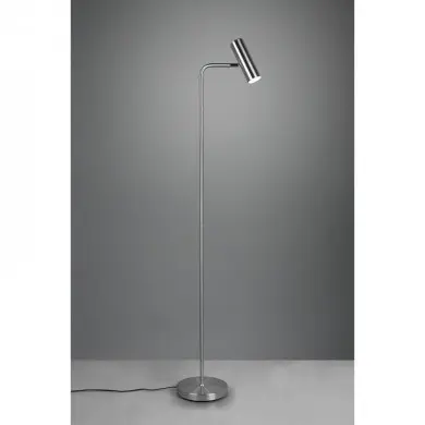 Lampadaire Marley Nickel mat 1x5W GU10 TRIO LIGHTING 412400107
