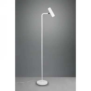 Lampadaire Marley Blanc mat 1x5W GU10 TRIO LIGHTING 412400131
