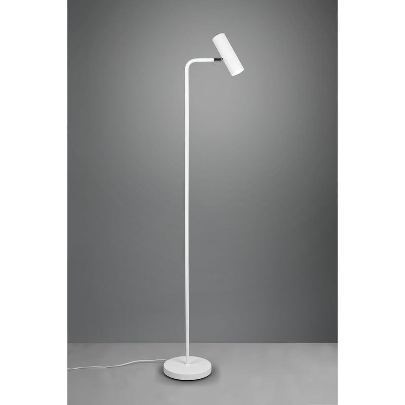 Lampadaire Marley Blanc mat 1x5W GU10 TRIO LIGHTING 412400131