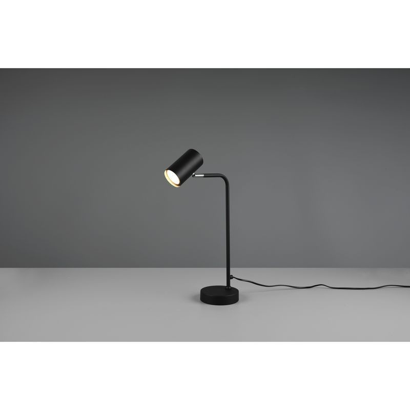 Lampe Marley Noir mat 1x5W GU10 TRIO LIGHTING 512400132