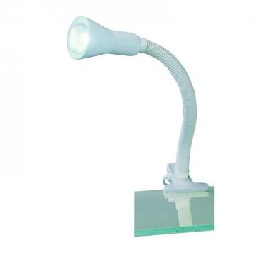 Lampe flexible Flexo Blanc 1x18W E14 TRIO LIGHTING 5028010-01