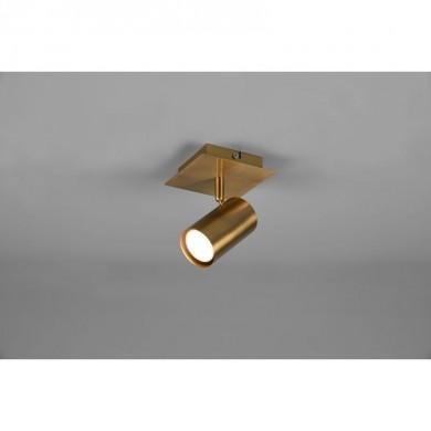 Plafonnier Marley Laiton fumé 1x25W GU10 TRIO LIGHTING 802400104