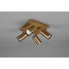 Plafonnier Marley Laiton fumé 4x35W GU10 TRIO LIGHTING 802430404