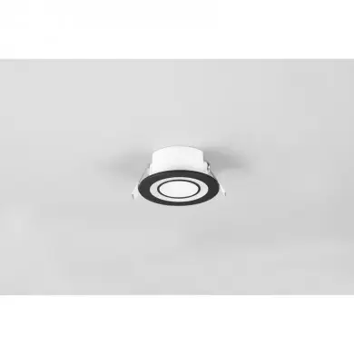 Encastré Core Noir mat 1x5W SMD LED TRIO LIGHTING 652510132