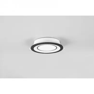 Encastré Core Noir mat 1x10W SMD LED TRIO LIGHTING 652610132