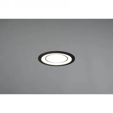 Encastré Core Noir mat 1x10W SMD LED TRIO LIGHTING 652610132