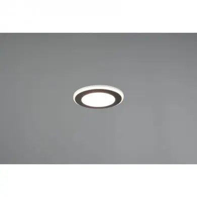 Encastré Aura Noir mat 1x5W SMD LED TRIO LIGHTING 652310132