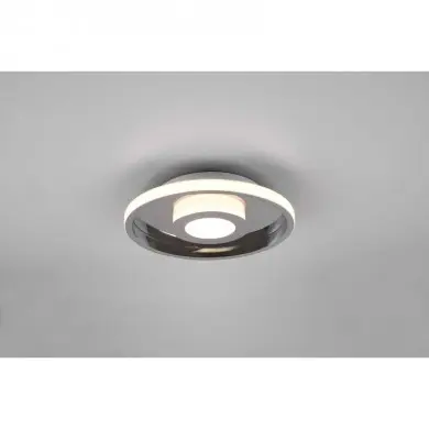 Plafonnier Salle de Bain Ascari Chrome 1x28W SMD LED TRI_680810306 680810306 Plafonnier Salle de Bain Ascari Chrome 1x28W SMD LED TRIO LIGHTING 680810306