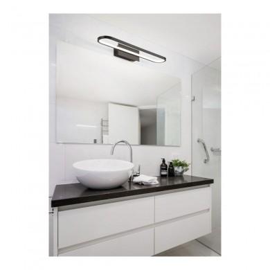 Applique murale Salle de Bain IP44 Gianni Noir mat 1x22W SMD LED TRIO LIGHTING 283779132