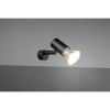 Applique Salle de Bain Lorenzo Noir mat 1x5W GU10 TRIO LIGHTING 283500132