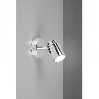 Applique murale Salle de Bain IP44 Angelo Chrome 1x5W GU10 TRIO LIGHTING 880400106