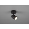 Applique murale Salle de Bain Angelo Noir mat 1x5W GU10 TRIO LIGHTING 880400132