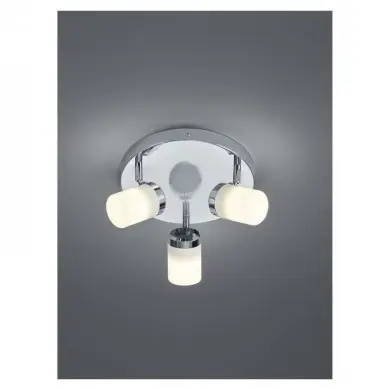 Plafonnier Salle de Bain Angelo Chrome 3x5W GU10 TRIO LIGHTING 880430306