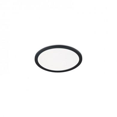 Plafonnier Salle de Bain IP44 Rond Camilla Noir mat 1x22W SMD LED TRIO LIGHTING 689214032