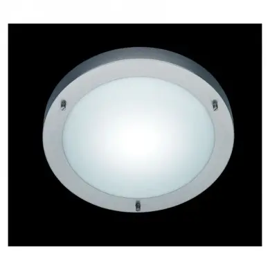 Plafonnier Salle de Bain Condus Nickel mat 1x60W E27 TRIO LIGHTING 6801011-07