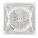 Ventilateur Faux Plafond Windsquare sans pales apparente 62cm Blanc