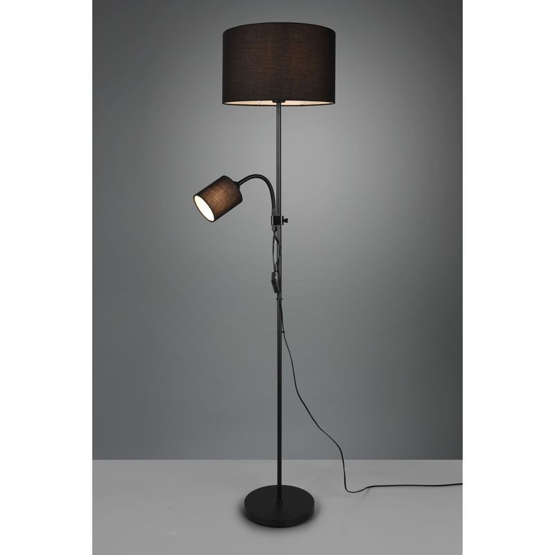 Lampadaire Owen Noir 1x42W E27 TRIO LIGHTING R40192002