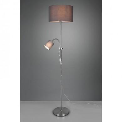 Lampadaire Owen Nickel mat 1x42W E27 TRIO LIGHTING R40192007