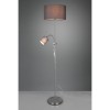 Lampadaire Owen Nickel mat 1x42W E27 TRIO LIGHTING R40192007