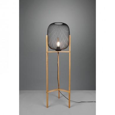 Lampadaire Calimero Noir mat 1x40W E27 TRIO LIGHTING R40561032