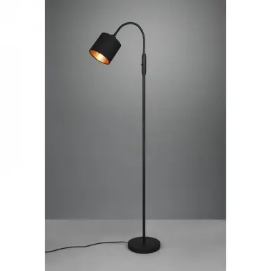 Lampadaire Tommy Noir mat 1x40W E14 TRIO LIGHTING R46331079