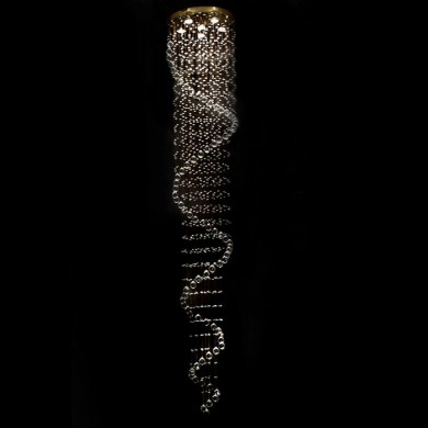 Plafonnier Crystal Doré 6x50W CH_384011306 384011306 Plafonnier Crystal Doré 6x50W Chiaro 384011306