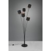 Lampadaire Tommy Noir mat 5x40W E14 TRIO LIGHTING R46335979