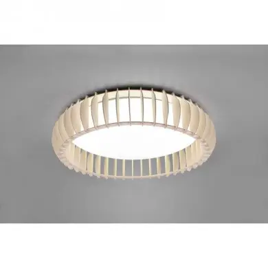 Plafonnier Monte Blanc Bois Naturel 1x38W SMD LED TRIO LIGHTING R62171930