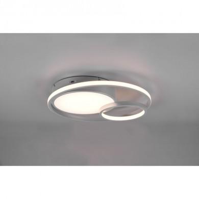 Plafonnier Vuelta Titane 1x28W SMD LED TRI_R62233187 R62233187 Plafonnier Vuelta Titane 1x28W SMD LED TRIO LIGHTING R62233187