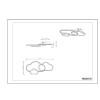 Plafonnier Cloudy Blanc mat 1x29W SMD LED TRIO LIGHTING R62263131