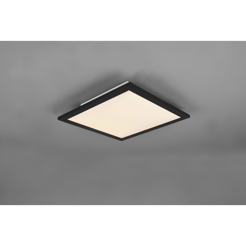 Plafonnier Alpha Noir mat 1x13,5W SMD LED TRIO LIGHTING R62323032