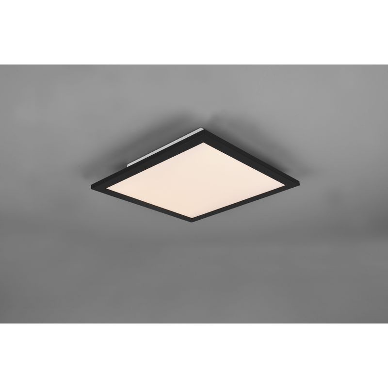 Plafonnier Gamma Noir mat 1x13,5W SMD LED TRI_R62863032 R62863032 Plafonnier Gamma Noir mat 1x13,5W SMD LED TRIO LIGHTING R62863032