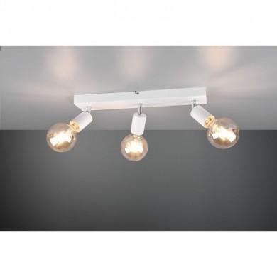 Plafonnier Boule Vannes Blanc mat 3x40W E27 TRIO LIGHTING R80183031