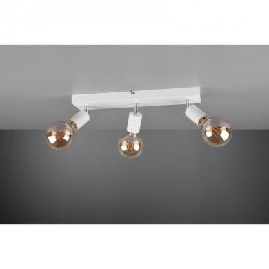 Plafonnier Boule Vannes Blanc mat 3x40W E27 TRIO LIGHTING R80183031