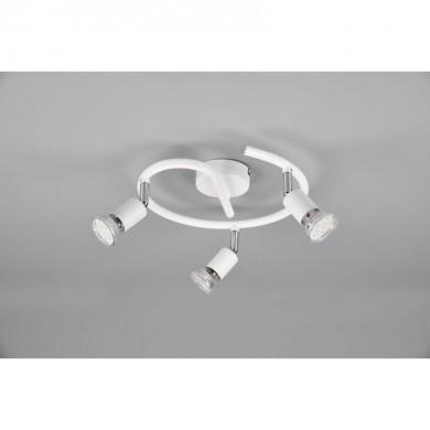 Plafonnier Paris Blanc mat 3x35W GU10 TRIO LIGHTING R80913931
