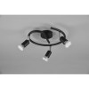 Plafonnier Paris Noir mat 3x35W GU10 TRIO LIGHTING R80913932