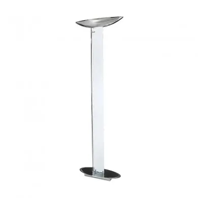 Lampadaire DELPHI 2x200W+300W R7s 118mm Chromé poli Glas Transparent KOLARZ 0252.41.5