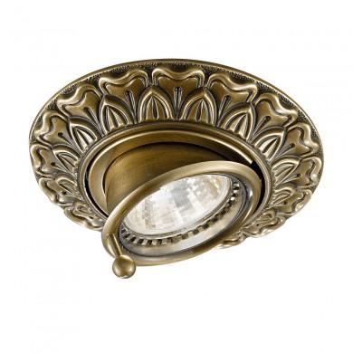 Spot MILADY 1x50W GU10 Laiton antique H0 KOLARZ 0298.10B.4