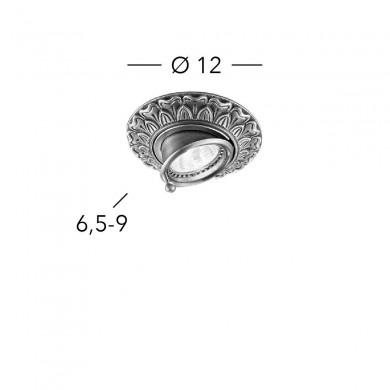 Spot MILADY 1x50W GU10 Laiton antique H0 KZ_0298-10B-4 0298.10B.4 Spot MILADY 1x50W GU10 Laiton antique H0 KOLARZ 0298.10B.4