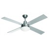 Ventilateur de plafond Airfusion Quest II 122cm Chrome Teck BOUTICA DESIGN 210334