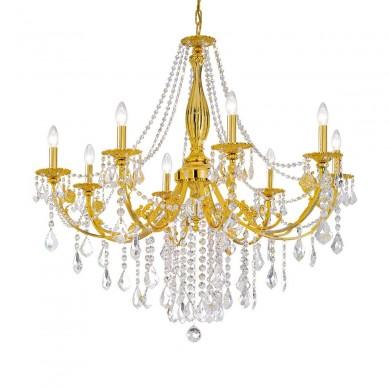 Lustre PISANI CRYSTAL 8x60W E14 Or KOLARZ 1301.88.3.SpT