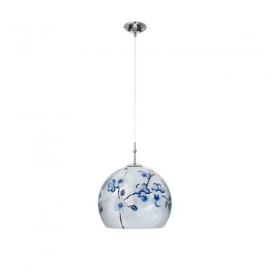 Suspension LUNA 1x60W E27 Chromé poli Primavera Silver D30 KOLARZ 0392.31M.5.Pr.Ag