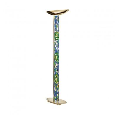 Lampadaire DELPHI 4x15W LED dimmable Or Aqua Blue KZ_2252-41-3-Aq-BG 2252.41.3.Aq.BG Lampadaire DELPHI 4x15W LED dimmable Or Aqua Blue KOLARZ 2252.41.3.Aq.BG