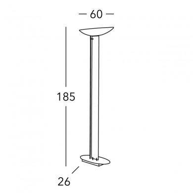 Lampadaire DELPHI 2x200W+300W R7s 118mm Or Aqua Red KZ_0252-41-3-Aq-RV 0252.41.3.Aq.RV Lampadaire DELPHI 2x200W+300W R7s 118mm Or Aqua Red KOLARZ 0252.41.3.Aq.RV