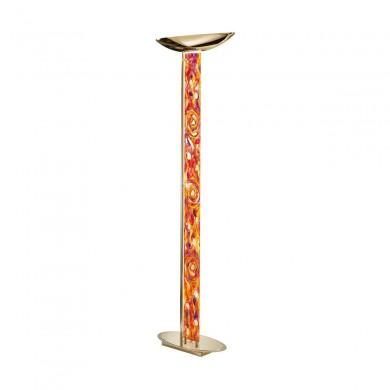 Lampadaire DELPHI 4x15W LED dimmable Or Aqua Red KOLARZ 2252.41.3.Aq.RV