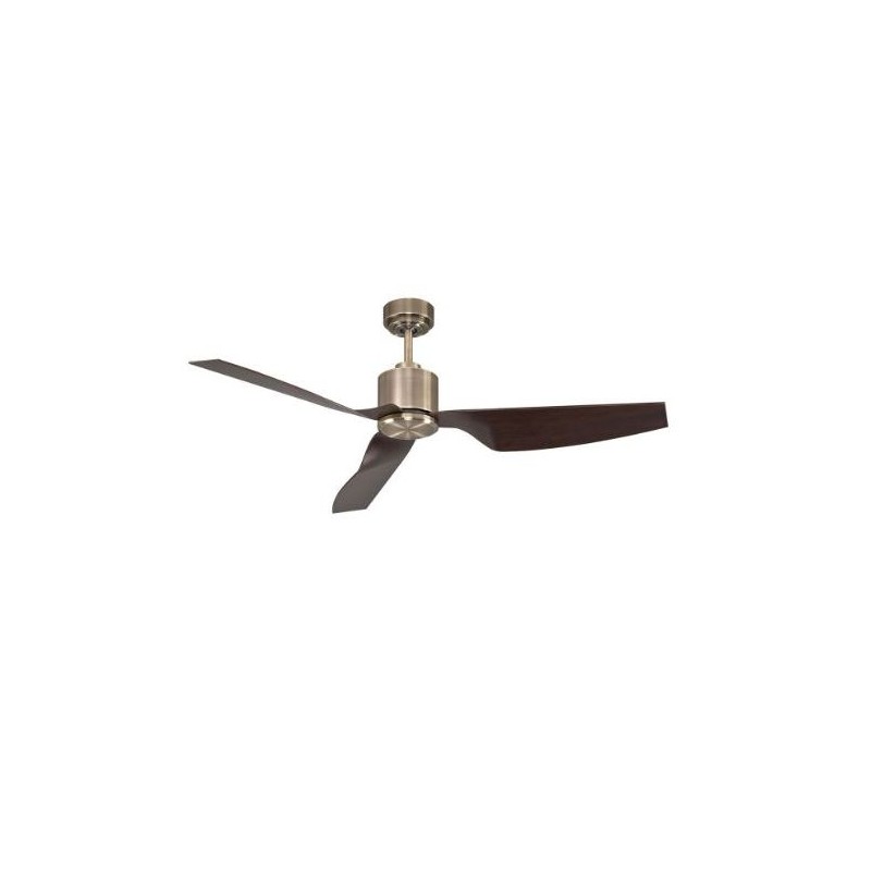 Ventilateur de plafond Climate II 127cm Laiton Noyer BEA_210526 210526 Ventilateur de plafond Climate II 127cm Laiton Noyer BOUTICA DESIGN 210526
