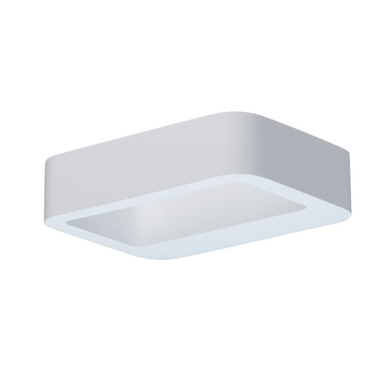 Applique Murale Baruth Blanc LED Intégrée 1x3W DM_499022801 499022801 Applique Murale Baruth Blanc LED Intégrée 1x3W DE MARKT 499022801