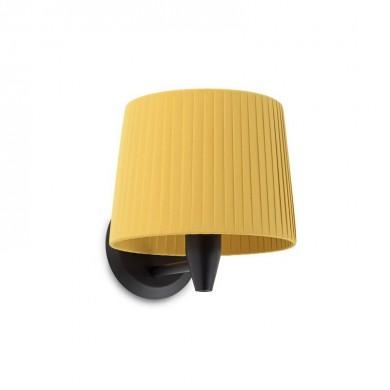 Applique Murale Samba Noir Jaune 1x15W E27 FARO 64307-36