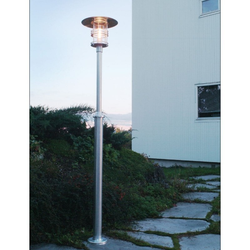 Lampadaire extérieur 70W STOCKHOLM Galvanisé - Norlys